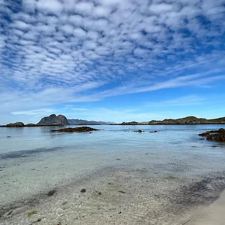 펜션 Prestholmen Lofoten *